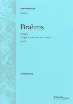 Naenie Op. 82 for mixed Choir and Orchestra 