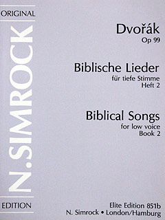 Chants Bibliques op. 99 Vol. 2 