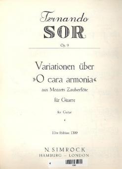 Variationen über ein Thema e-Moll op. 9 