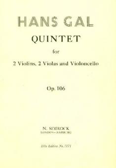 String Quintet in G op. 106 