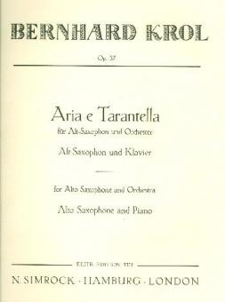 Aria et Tarantella op. 37 