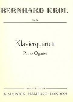 Piano Quartet Op. 34 