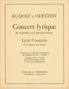 Concert lyrique op. 32 