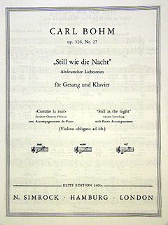 Comme la nuit op. 326/27 