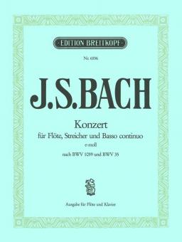Konzert in e-moll BWV 1059R 
