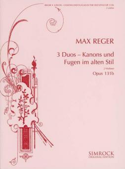 Three Duos Op. 131B 