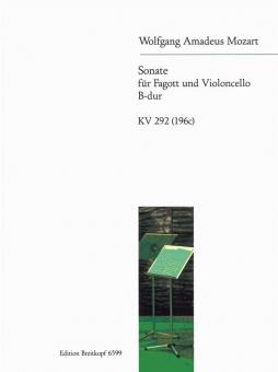 Sonate B-dur KV 292 