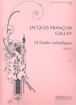 18 études mélodiques op. 53 