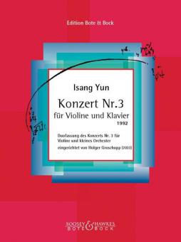 Concerto no 3 pour piano et violon 