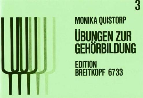 Übungen zur Gehörbildung 3 