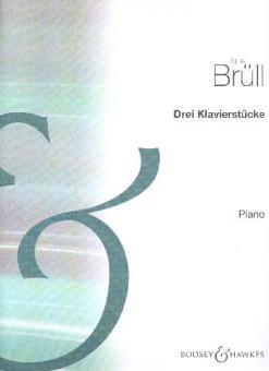 Three Piano Pieces Op. 51 