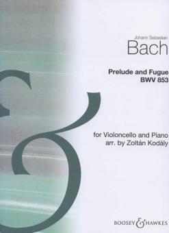 Prelude And Fugue BWV 853 