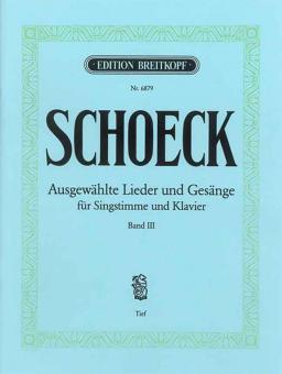 Ausgewählte Lieder und Gesänge 3 