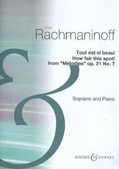 Mélodies op. 21 no 7 
