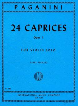24 Caprices Op. 1 