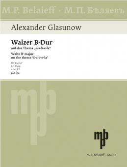 Waltz Bb Major Op. 23 Standard