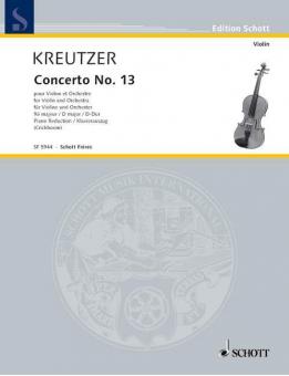 Concerto No. 13 en ré majeur Standard