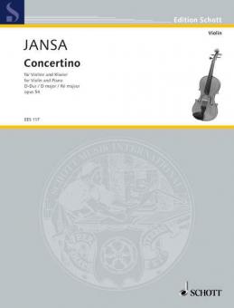 Concertino D Major op. 54 Standard