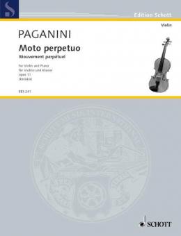 Moto perpetuo op. 11 Standard
