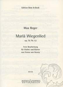 Berceuse de la Vierge op. 76/52 