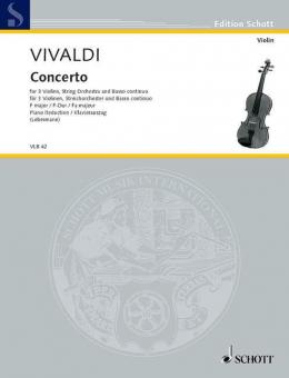 Concerto F Major PV 278 Standard