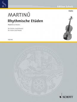 Études rythmiques H 202 (recte 216/217) Standard
