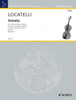 Sonata in Bb Major Op. 6/1 Standard