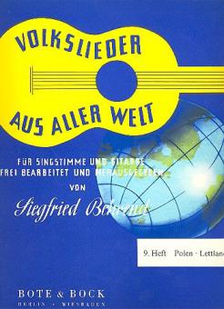 Volkslieder aus aller Welt: Polen, Lettland 