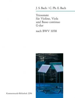 Triosonate in G-Dur nach BWV 1038 
