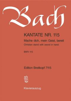 Christian Stand With Sword In Hand BWV 115 