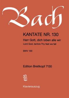 Lord God, Before Thy Feet We Fall BWV 130 