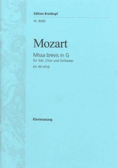 Missa Brevis G Major K.49 (47D) 