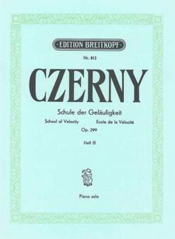 Schule der Geläufigkeit op. 299 Heft 3 