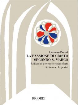 Passione Di Cristo Secondo S. Marco 