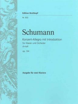 Konzert-Allegro mit Introduktion d-moll op. 134 