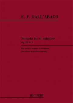 Sonata In Si Min. per Archi e Organo 