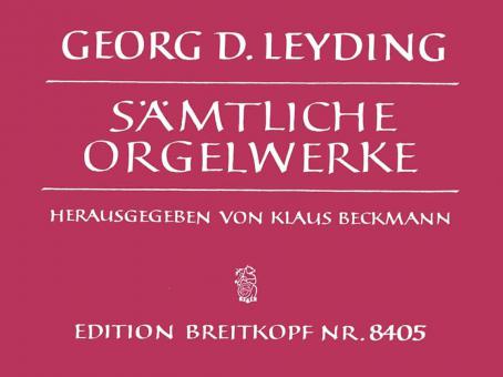 Sämtliche Orgelwerke 