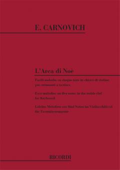Arca Di Noe' Facili Melodie Su 5 Note in Chiave 