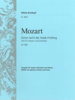 Schon lacht der holde Frühling KV 580 