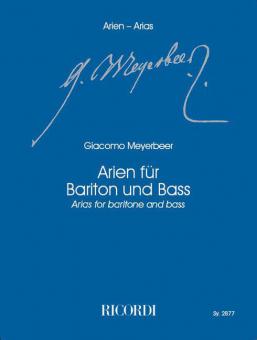 Arias for Baritone and Bass 