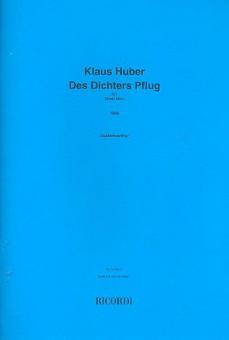 Des Dichters Pflug 