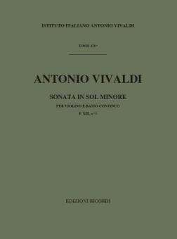 Sonate G-Moll F 13/5 T 356 