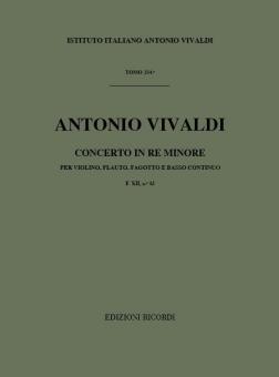 Concerto D-Moll F 12/42 T 354 