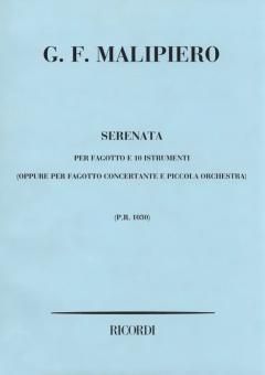 Serenata per Fagotto e 10 Istrumenti 