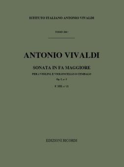 Sonate F-Dur F 13/21 T 386 Op. 1/5 