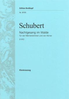 Nachtgesang im Walde op. post. 139 D 913 