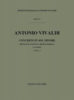 Concerto G-Moll F 12/5 La Notte RV 104 T 33 