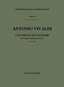 Concerto C-Dur F 1/111 T 256 RV 183 