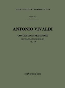 Concerto D-Moll F 1/113 T 258 RV 235 