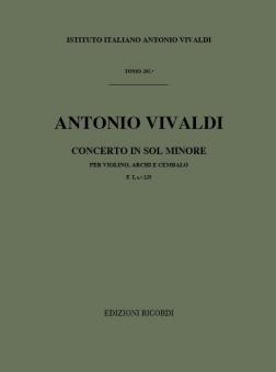 Concerto G-Moll F 1/125 T 295 RV 331 